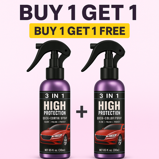 "3-in-1 Car Shine & Protection Spray. ⭐️⭐️⭐️⭐️⭐️(1058)